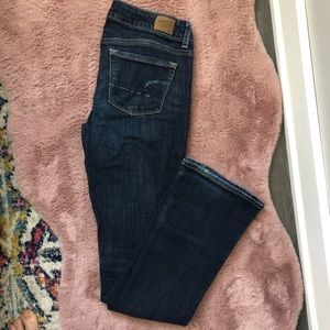 American eagle skinny kick jeans size 10